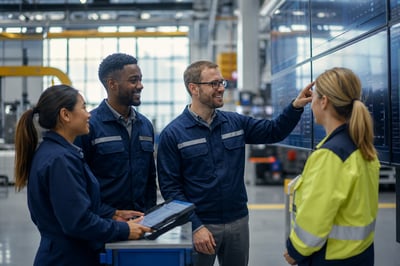 Manufacturers Admiring ERP Systems