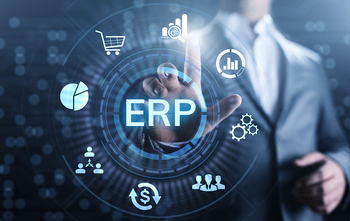 digital display of the fetures of erp