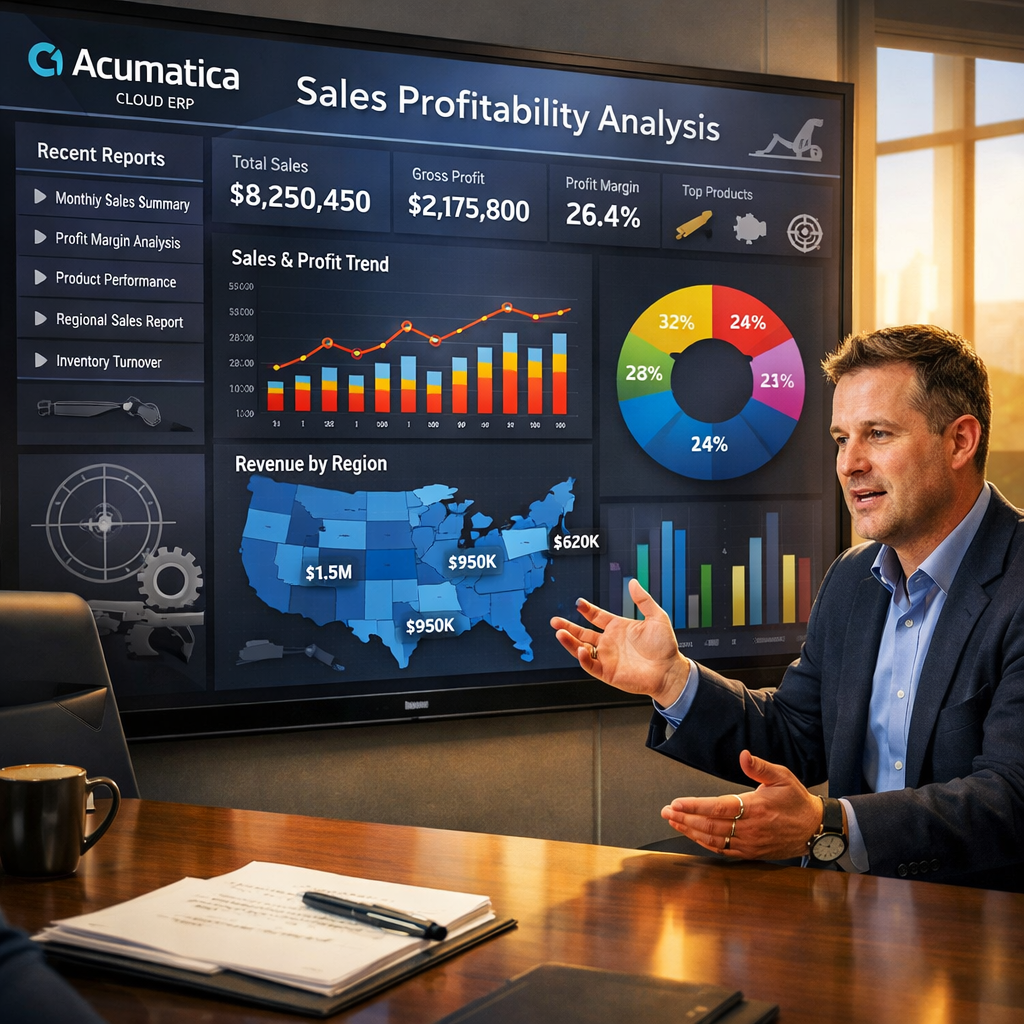 VIDEO - Sales Profitability Analysis Overview in Acumatica Cloud ERP