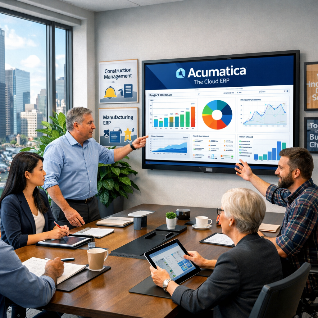 Video - Estimating in Acumatica Cloud ERP Software