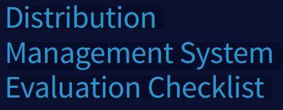 Distribution Management System Evaluation Checklist