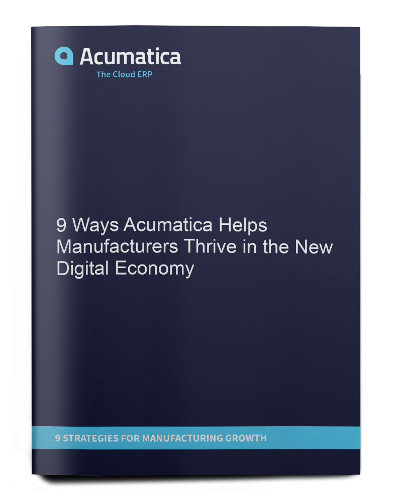 9 Ways Manufacturers Thrive in a Digital Economy