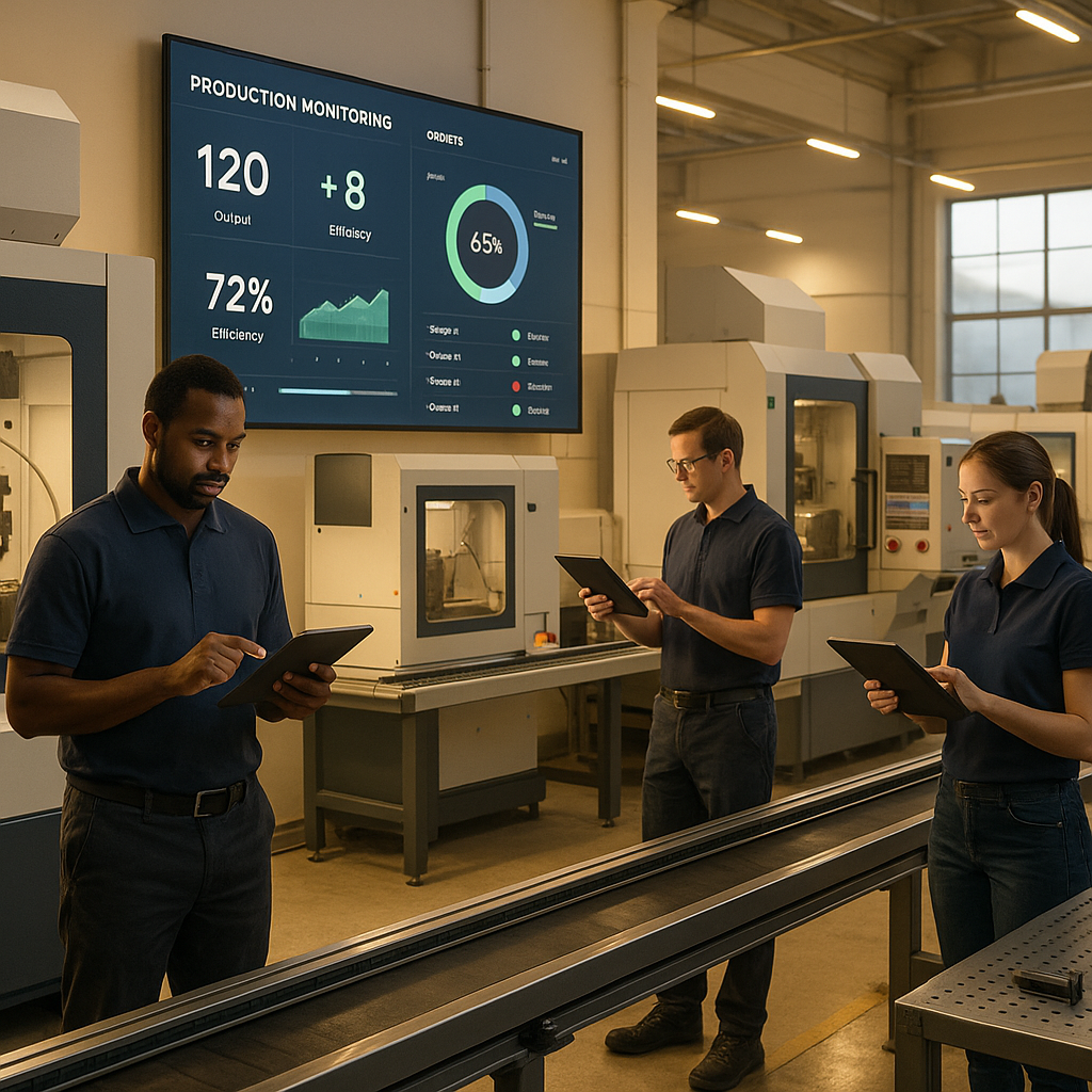 Shop Floor Data Collection that Operators Will Actually Use