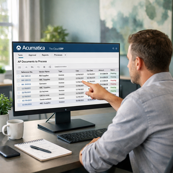 Accounts Payable Document Recognition in Acumatica Cloud ERP - Product Video