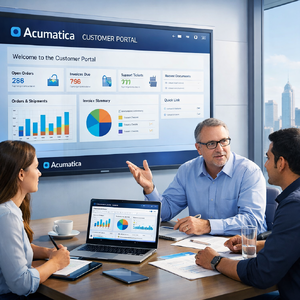 Acumatica Cloud ERP Customer Portal - Video