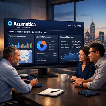 Acumatica Cloud ERP Distribution with Service Management and Financials - Product Video