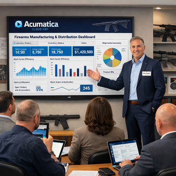 Acumatica Cloud ERP for Firearms Manufacturers and Distributors - Product Demo