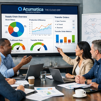 Video - Acumatica Cloud ERP - Manufacturing Edition - MRP with Transfer Orders and Supply Time Between