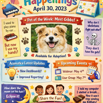 Happenings April 30, 2023