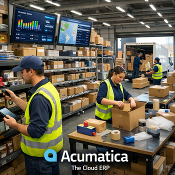 Pick, pack, and ship in Acumatica Cloud ERP - Video