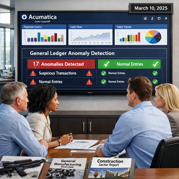 Video - Acumatica Cloud ERP - General Ledger Anomaly Detection