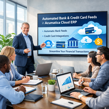 VIDEO - Automated Bank and Credit Card Feeds in Acumatica Cloud ERP