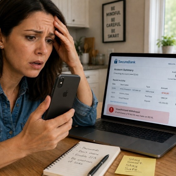 Your Bank Account Has One Weak Link. Is It You?
