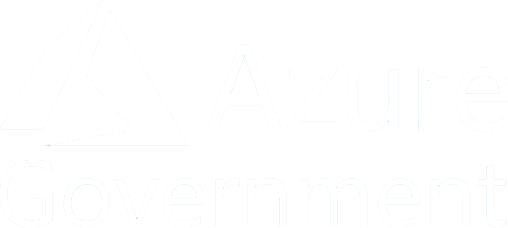 logo azure government white